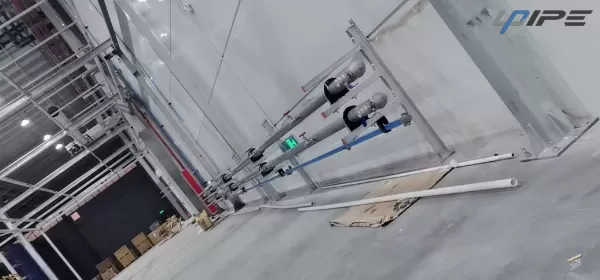 تركيب خطوط الأنابيب المصنوعة من سبائك الألومنيوم تركيب خطوط الأنابيب المصنوعة من سبائك الألومنيوم